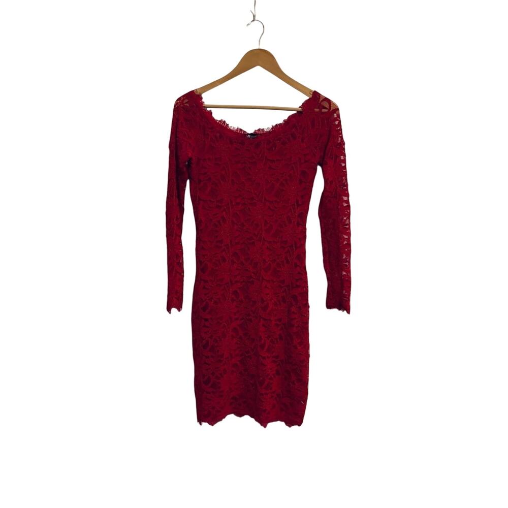 Red Lace Dress